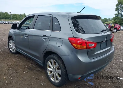 2014 Mitsubishi Outlander Sport Se from USA, damaged, VIN 4A4AR4AU1EE024300